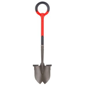 Radius Backyard 22211 Pink Root Slayer Spherical-Head Shovel