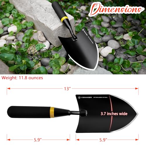 Sturdy Gardening Trowel - Sturdy, Rust-Resistant Stainless Metal - Ergonomic Deal with - Superb Device for Gardening, Hand Shovel, and Trowel Use